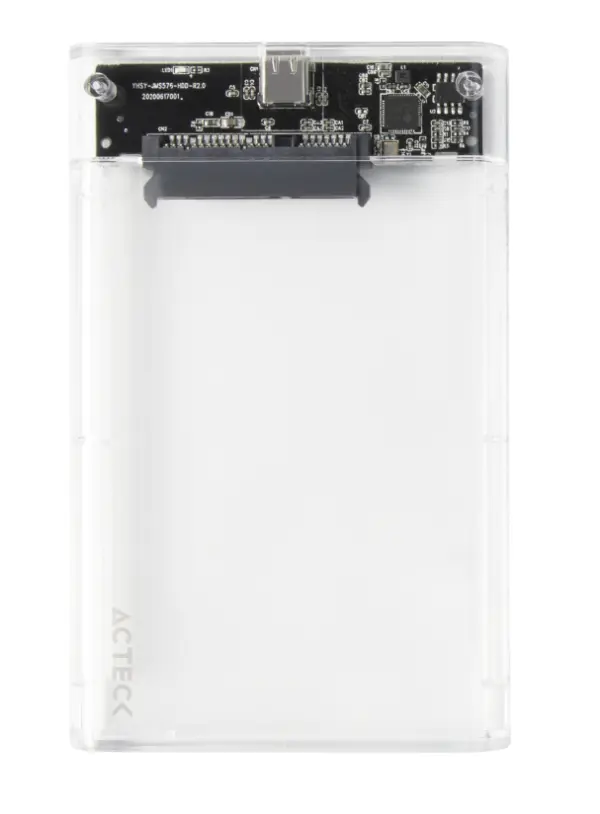 Carcasa Para Disco Duro USB 3.0 ARMOR CLEAR HC430 Acteck -