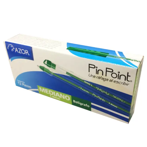 Pluma PINPOINT AZOR 6830VE - Verde 1 mm C/12