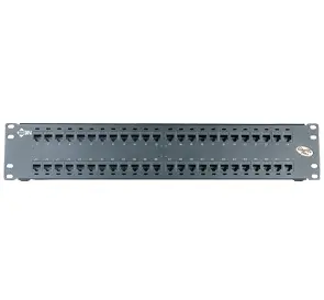 Patch Panel 48 Puertos CAT6 - 2U Precargado 48 BELDEN AX103255, Acero, Negro