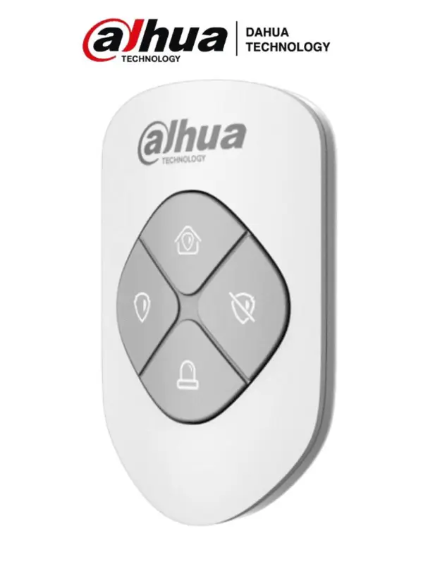 Control Remoto Tipo Llavero de 4 Botones / Armado-Desarmado-En Casa-Emergencia/ Función de Salto de Frecuencia / Led Indicador de Estado -