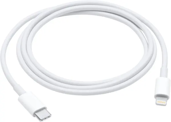 USB-C TO LIGHTNING CABLE APPLE MM0A3AM/A - USB C, Lightning, 1 m, Blanco