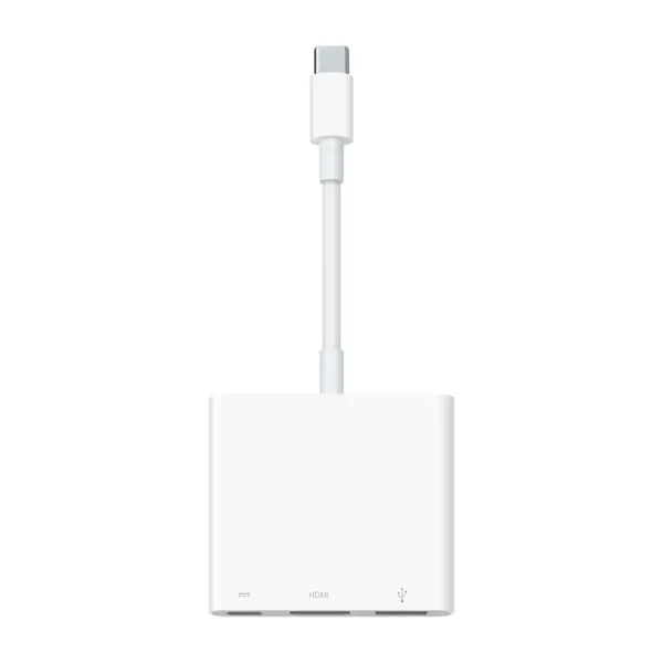Adaptador USB-C APPLE MJ1K2AM/A - Color blanco, Apple, Adaptadores