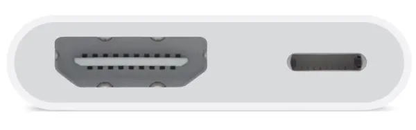 Adaptador Lightning a AV digital APPLE - Color blanco, Apple, Adaptadores