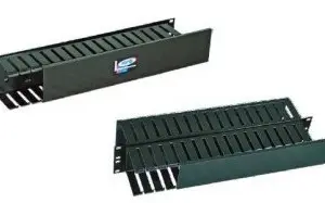 Organizador horizontal NORTH SYSTEM - Acero al carbón, Negro, 0.3 kg