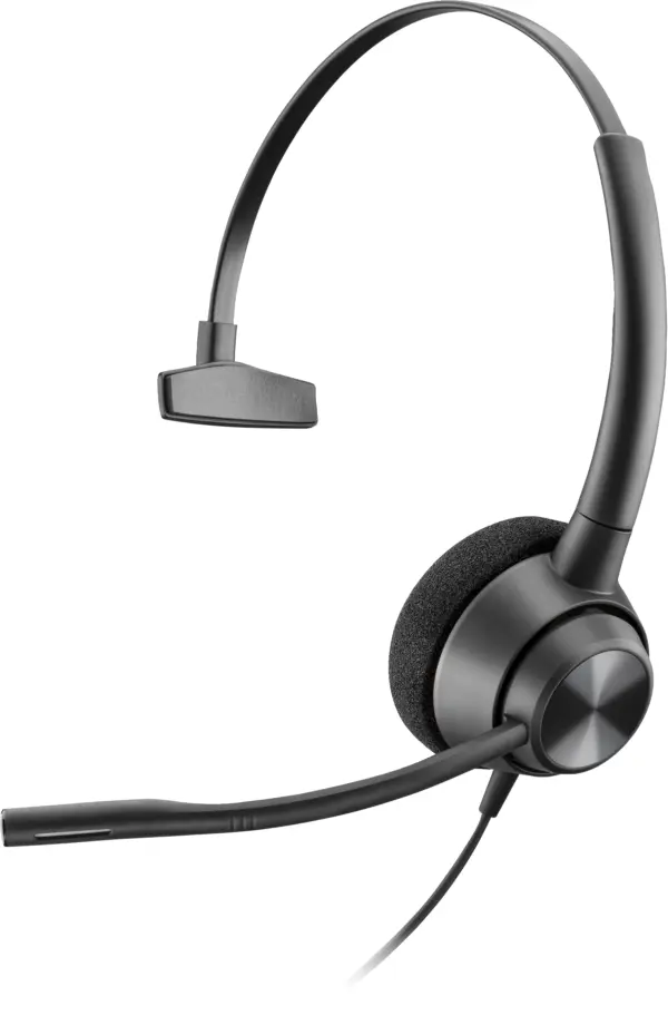 Poly EncorePro 310 - alambricos, conector QD, Monoaural, brazo de microfono flexible
