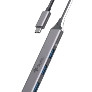 Adaptador HUB 4 En 1 Stylos. STCBHUB42G -