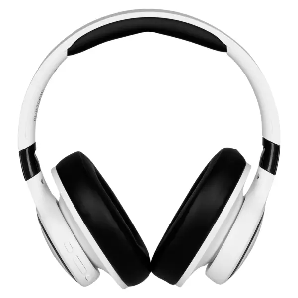 DIADEMA VORAGO HPB-205 HD PLEGABLES BLUETOOTH 5.0 SUPER LIGERAS CON ALMOHADILLAS SUAVES 6 HORAS DE AUTONOMIA  COLOR BLANCO -