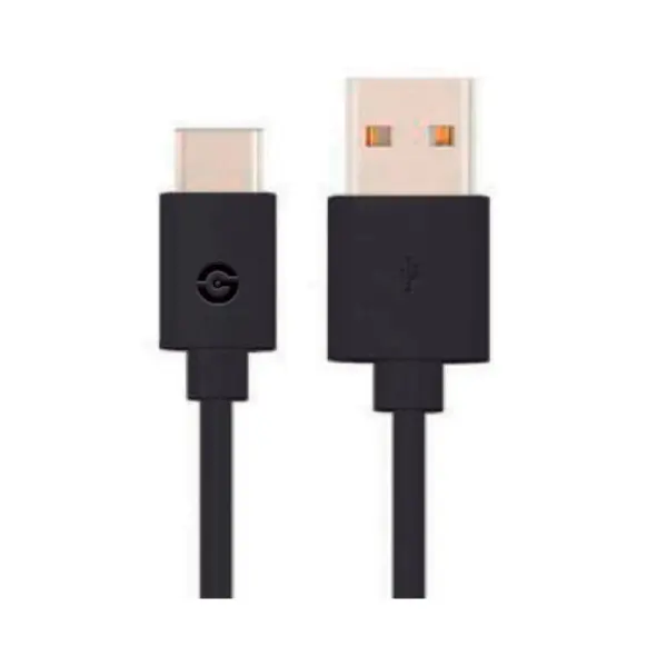 Cable USB GETTTECH 2.0 A Macho a Tipo C - USB 2.0, USB C, Macho/Macho, 1, 5 m, Negro