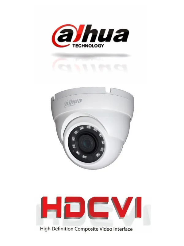 Cámara Domo Dahua Technology DH-HAC-HDW1200MN-0280B-S4 -