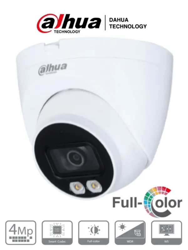 Cámara Domo IP Dahua Technology DH-IPC-HDW2439TN-AS-LED-0280B-S2 -