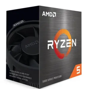 Procesador AMD RYZEN 5 5600X AM4 - Con Ventilador, REQUIERE TARJETA DE VIDEO INDEPENDIENTE