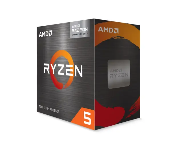 AMD RYZEN 5 5600G - 6 núcleos, Socket AM4, Con Ventilador, Con Gráficos Incluidos.