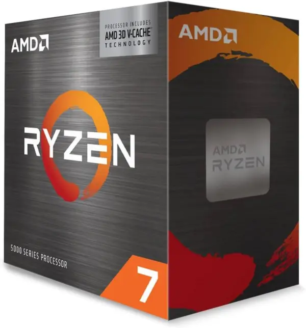 AMD RYZEN 7 5700X3D - 8 núcleos, Socket AM4, No Incluye Ventilador, Se requiere una tarjeta gráfica independiente.