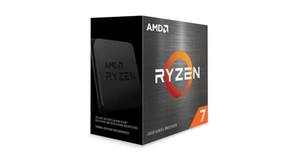 AMD RYZEN 7 5700 - 8 núcleos, Socket AM4, Con Ventilador, Se requiere una tarjeta gráfica independiente.