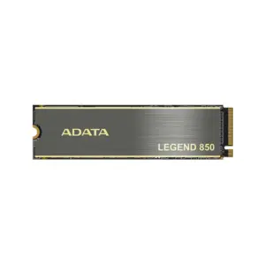 SSD ADATA - LEGEND 850 512GB, M.2 NVME (PCle Gen4 x4), Velocidad máxima de lectura/escritura: 5.000/4.500MB/s. ALEG-850-512GCS