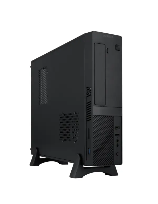 Gabinete Gabinete  ACTECK GS260 BONN ESSENTIAL SERIES - Gabinete, Micro-ATX, Mini-ITX, Negro, 450 W