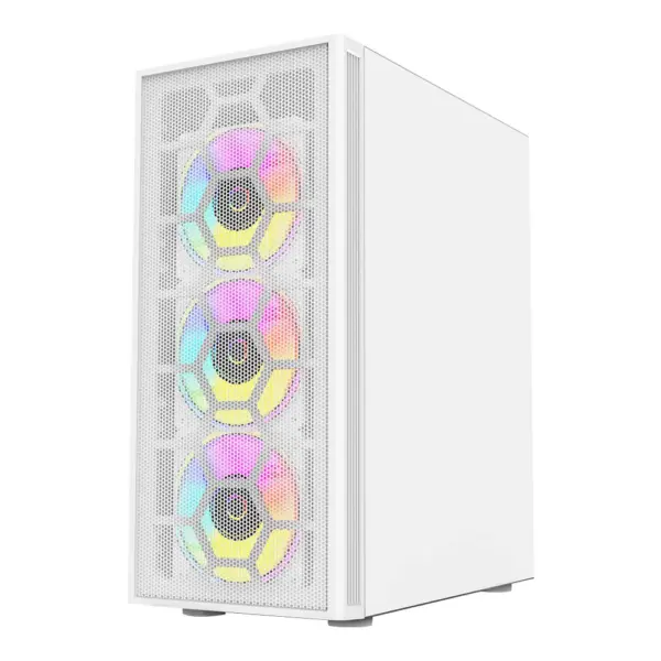 Gabinete Gamer Mini Torre ATX Dragonfly Mesh GM740 Azender Series -