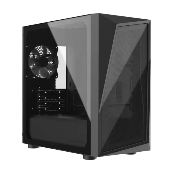 Gabinete COOLER MASTER  CP320-KGNN-S03 - USB 2.0/3.2, sin Fuente, 1 Ventilador trasero Instalado 120 mm
