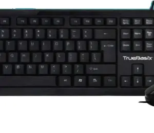 Kit Teclado Estándar y Mouse ACTECK AC-928984 - Estándar, 105 teclas, Negro