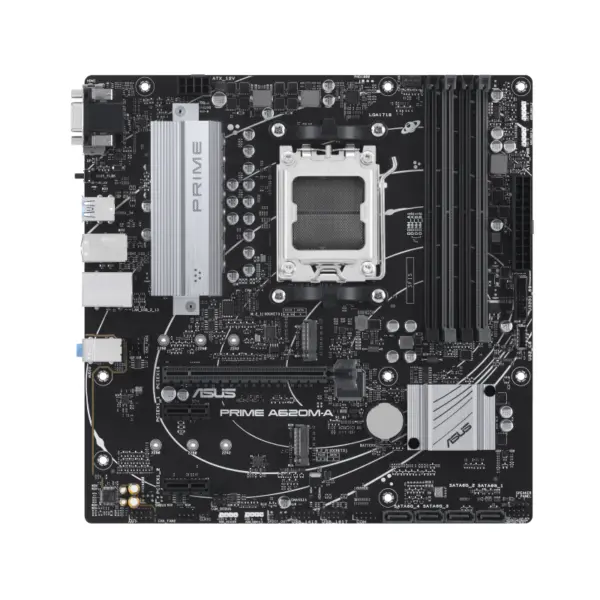 Tarjeta Madre ASUS Micro-ATX PRIME A620M-A-CSM - S-AM5, AMD A620, HDMI, 128GB DDR5 para AMD