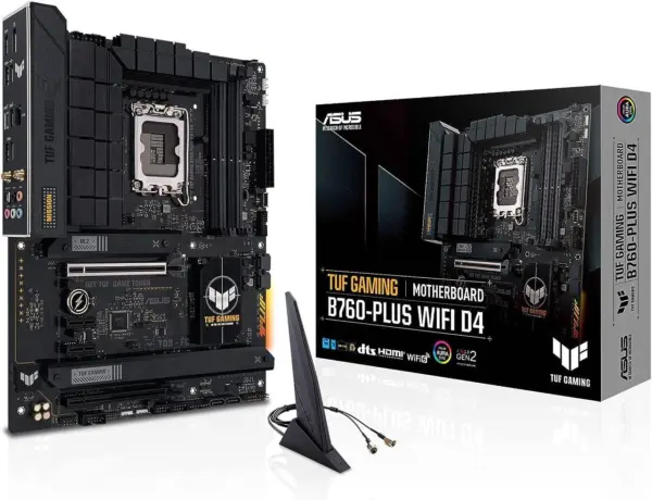 Tarjeta Madre ASUS Modelo TUF JUEGOS B760-PLUS WIFI -