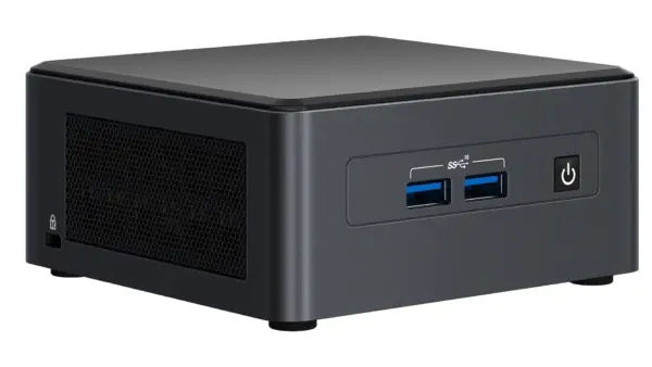 Mini PC ASUS Core i5-1135G7. BNUC11TNHI50001. Soporta memoria DDR4-3200 1.2V SO-DIMM (NO INCLUYE RAM - ALMACENAMIENTO, NI SO) SIN JACK 3.5