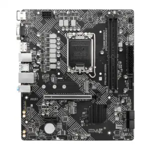 Motherboard MSI PRO H610M-G - 64 GB, Intel, LGA1700, Micro ATX