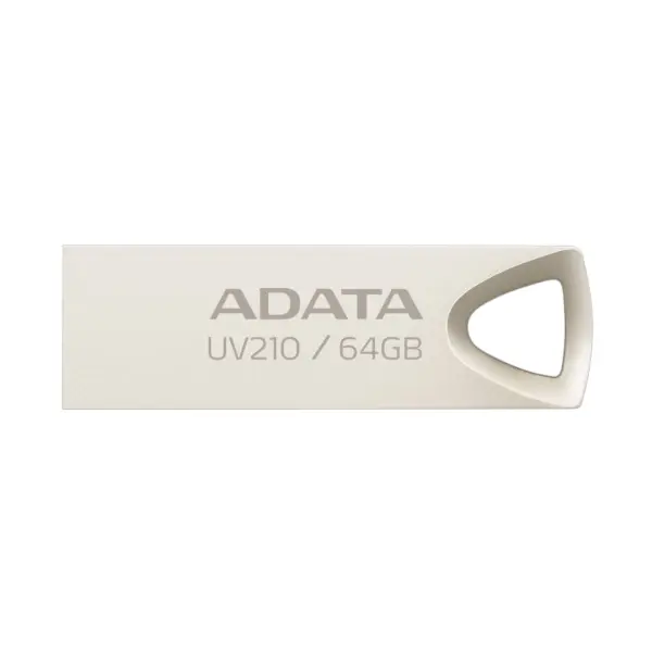 Memoria USB ADATA - Plata, 64 GB, USB 2.0