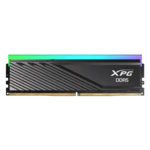 Memoria RAM ADATA XPG LANCER BLADE RGB - DDR5 16GB UDIMM 6000MHz, con Iluminación RGB. Disipador NEGRO. AX5U6000C4816G-SLABRBK
