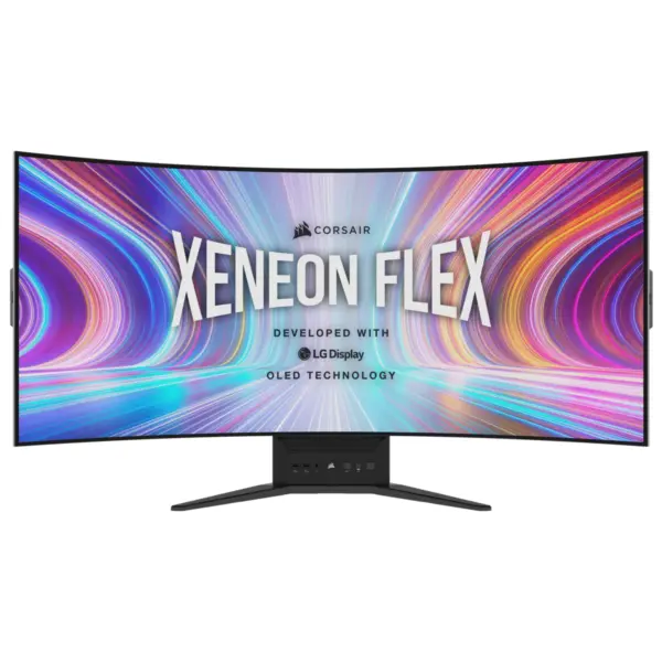 Monitor CORSAIR Xeneon Flex Modelo 45WQHD240 45-Inch Panel Oled (3440 X1440) - 240Hz Refresh Rate, Bendable Gaming Monitor