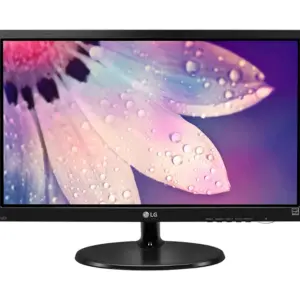 Monitor LED Marca LG de 18.5 pulgadas - Modelo (19M38H), Resolución 1366 x 768, HDMI x 1, VGA x 1
