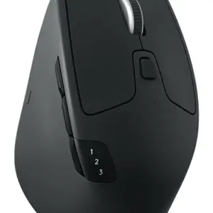Mouse Inalambrico LOGITECH  M720 TRIATHLON - Negro, Bluetooth, EASY-SWITCH