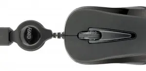 Mouse PERFECT CHOICE EASY LINE - Negro, 3 botones, USB, Óptico, 1000 DPI