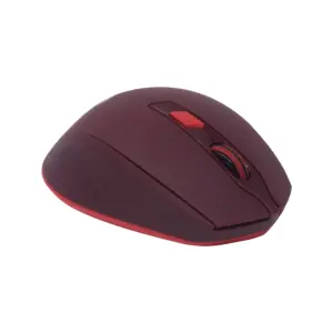Mosue Naceb Technology NA-0119R - Rojo, 6 botones, Inalámbrico, 1200 - 2400 DPI