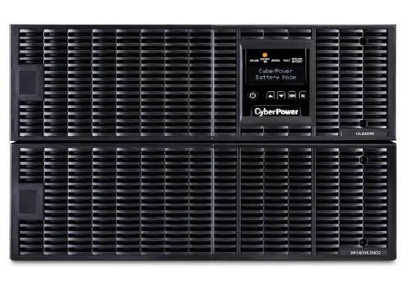 No Break Cyberpower OL8KRT 8000VA / 8000W - Online Doble Conversión, 200 - 240 Vac / 200 - 240 Vac. Pantalla LCD
