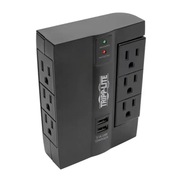 Supresor de Sobretensiones TRIPP-LITE SWIVEL6USB - 1200 J