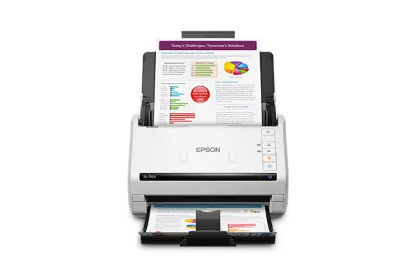 Escáner  EPSON DS-770 II - Alimentación vertical, escáner dúplex, 7000 páginas