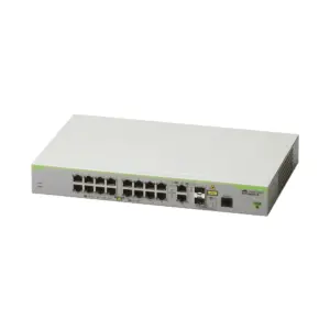 Switch ALLIED TELESIS Administrable CentreCOM FS980M - Capa 3 de 16 Puertos 10/100 Mbps   2 puertos RJ45 Gigabit/SFP Combo. AT-FS980M/18-10