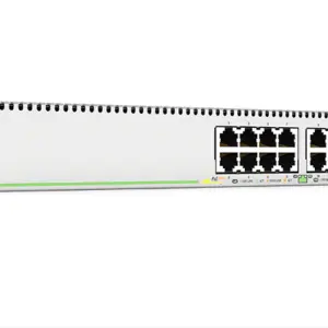 Switch ALLIED TELESIS PoE  Administrable CentreCOM GS970M - Capa 3 de 24 Puertos 10/100/1000 Mbps   4 SFP Gigabit, 370 W. AT-GS970M/28PS/10.
