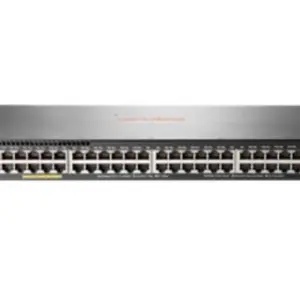 Switch ARUBA 2930F 48G PoE  370W 4SFP  - Plata, 48