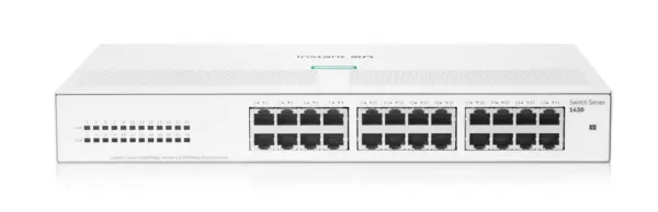 24x puertos RJ-45 autosensing 10M/100M/1GB - Capacidad de Switching: 48 Gbps.
