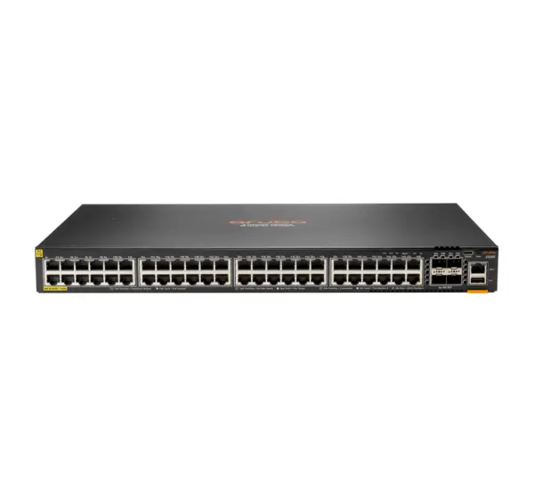 48x puertos 10/100/1000BASE-T y 4x puertos 1/10G SFP. 740 W de potencia PoE clase 4 - 176 Gbps.