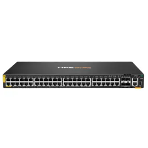 Switch avanzado de 48 puertos 10/100/1000BASE-T - Class-4 PoE 4SFP 370W, 4 puertos 100M/1G para conexiones de fibra SFP