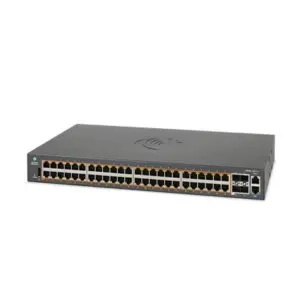 Switch PoE CAMBIUM cnMatrix EX2052-P 802.3af/at de 48 puertos Gigabit y 4 SFP  - Capa 3, 400W, gestión en la nube. MXEX2052GXPA00.