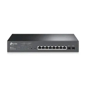 Switch TP-LINK SG2210MP (TL-SG2210MP) - administrable OMADA POE de 8 puertos 10/100/1000 Mbps 802.3at / af POE  y 2 Gigabit SFP