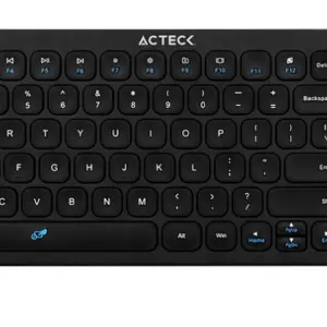 Teclado Inalámbrico con TouchPAD ACTECK MK410 - USB, QWERTY, Negro, Universal, Inalámbrico