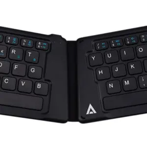 Teclado Plegable Bluetooth ACTECK  MK210 K-Wallet - Bluetooth, Negro, Universal, Inalámbrico