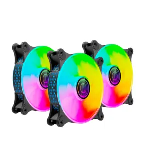 KIT DE VENTILADORES NA-0962 ARGB  6PINES VENTILADOR DE 120 MM -