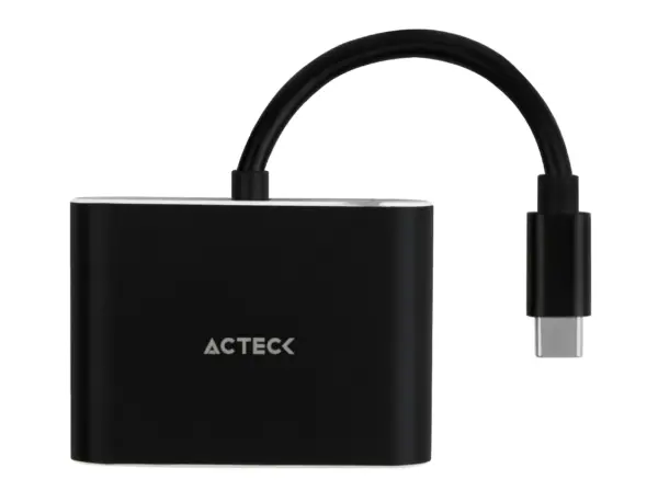 Adaptador USB-C a HDMI   VGA Shift Plus AV420 Acteck -