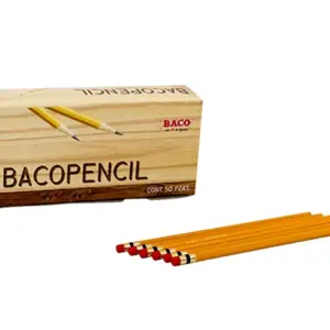 Lápiz de Grafito BACO 53329 - Amarillo